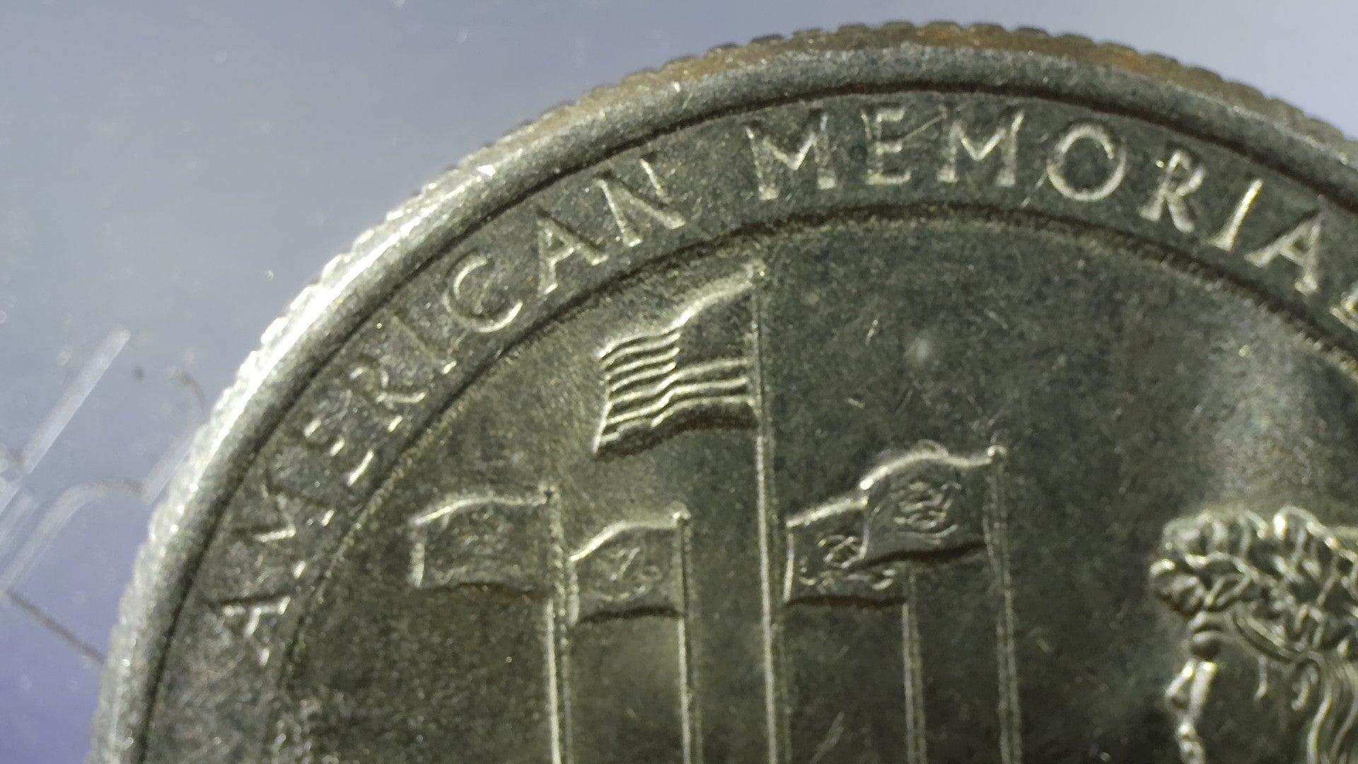 2019-P American Memorial Park Flag Die Break Error