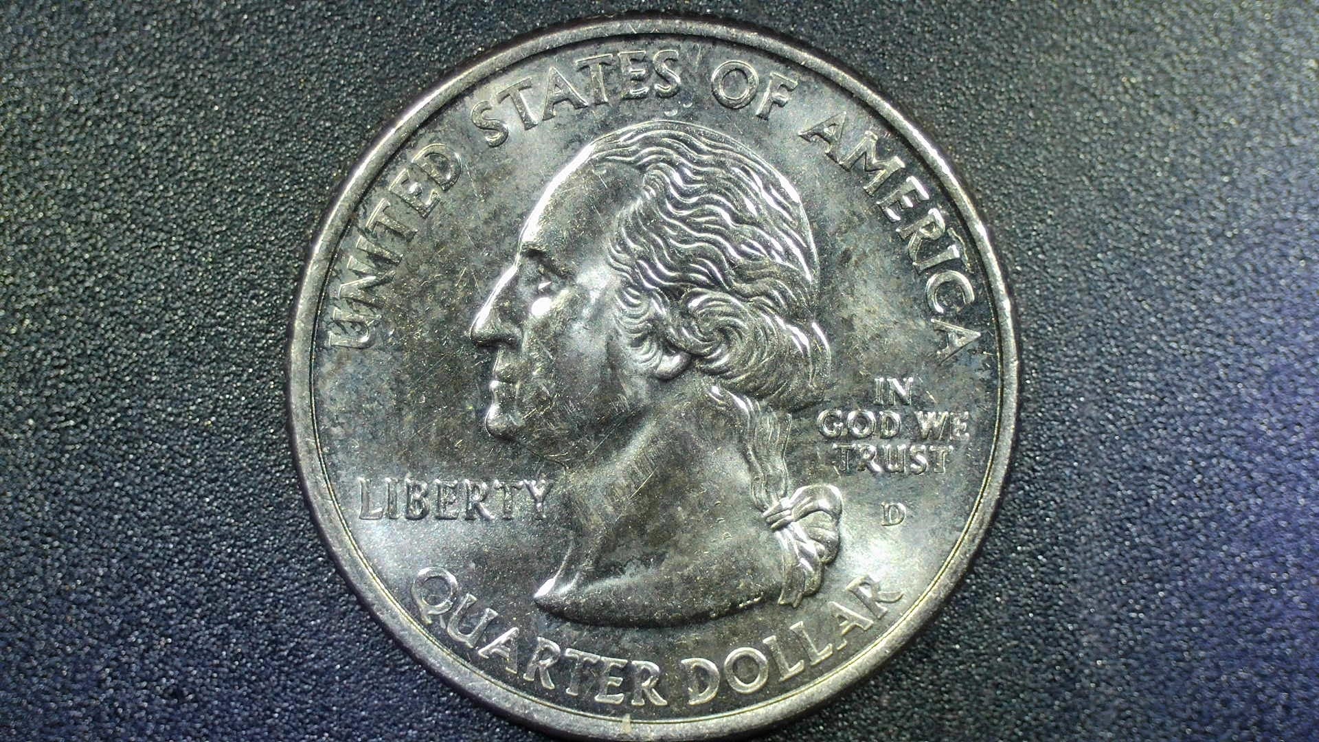 2000-D South Carolina Die Chip On Beak
