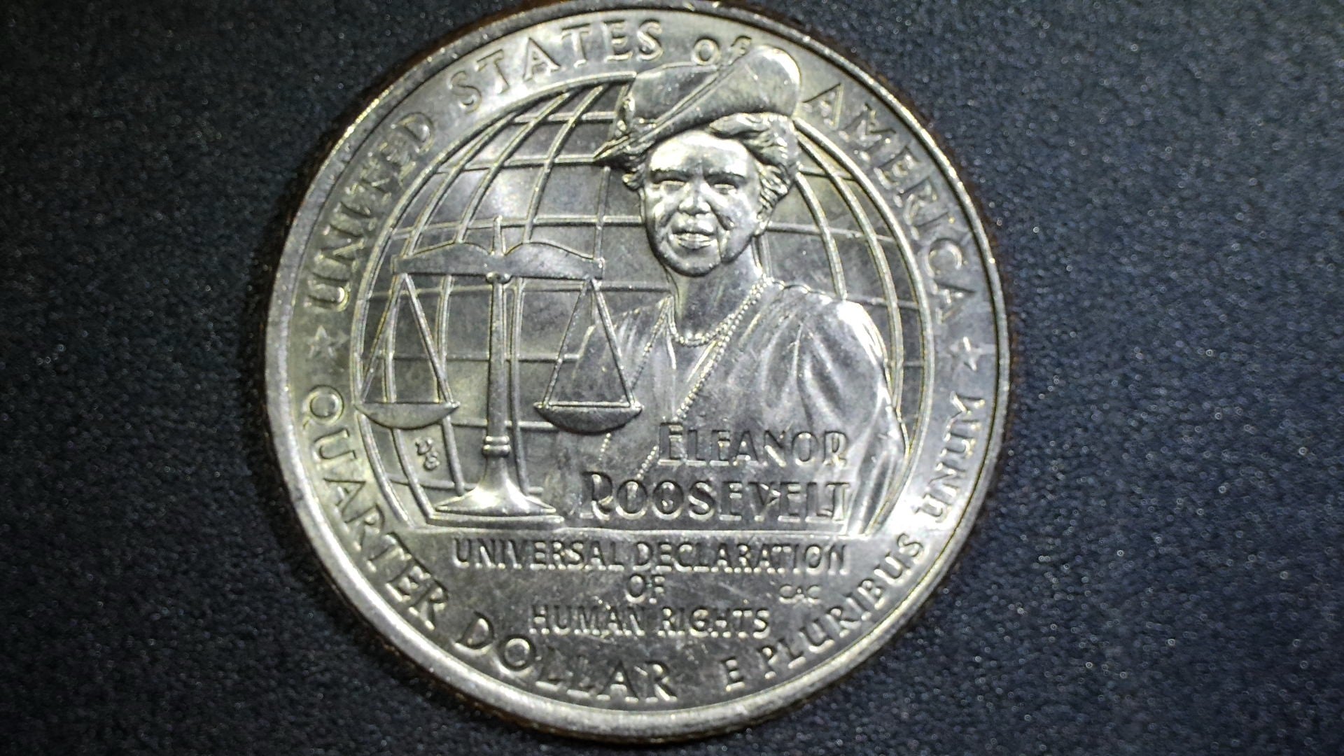 2023-P Eleanor Roosevelt Hat Die Chip Error and Rabbit Teeth
