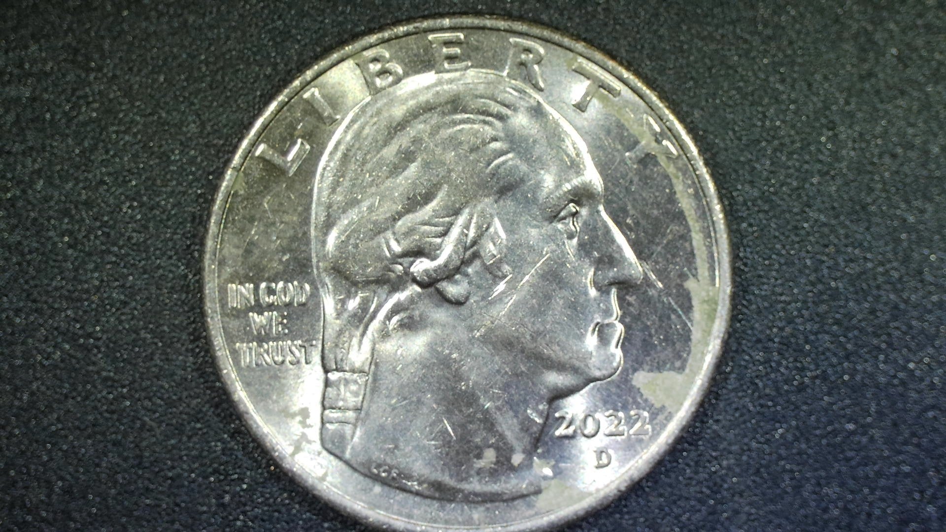 2022-D Nina Otero-Warren Die Chip on Name Error